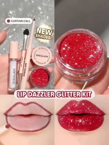 Sheglam Lip Dazzler Glitter Kit