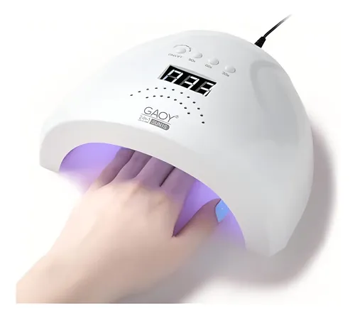 Gaoy Lámpara De Uñas Led Uv, Luz Uv Con Pantalla