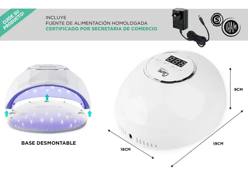 Cabina Uv Led Gadnic Care Sun Diamond Digital