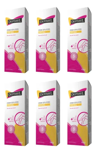 Pack Crema Depilatoria Corporal Depimiel 120 Gr