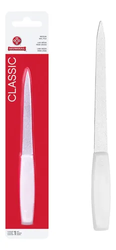 Lima de uñas mediana Classic Mundial, 16 cm, L1196-6bp