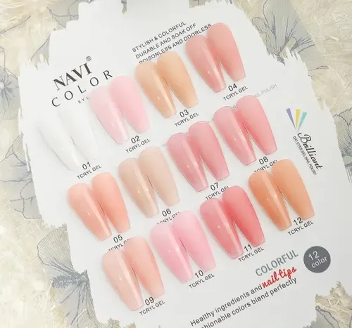 Esmalte Semipermanente Jade Nude Navi Gel Polish Uv/led 10ml