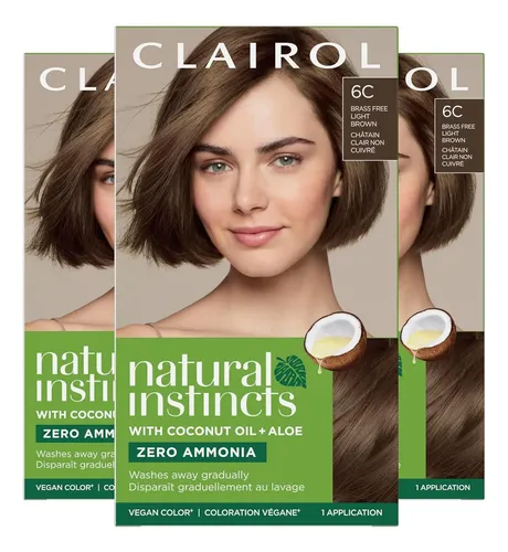 Tinte Demi-permanente Clairol Natural Instincts Light Brown