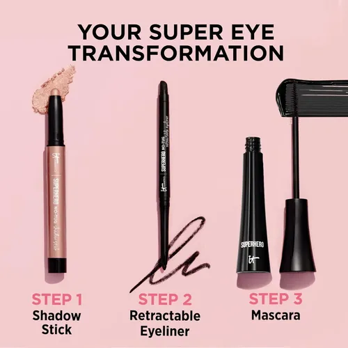 Lápiz Delineador Retráctil It Cosmetics Black Brown