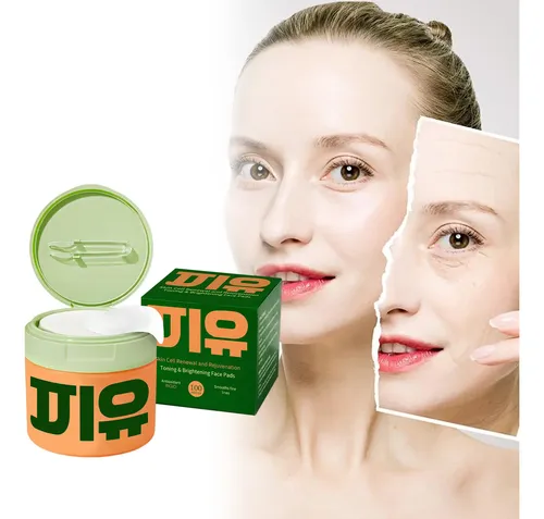 Tónico Facial Radiance Pads Con Forma De Caracol Para Líneas