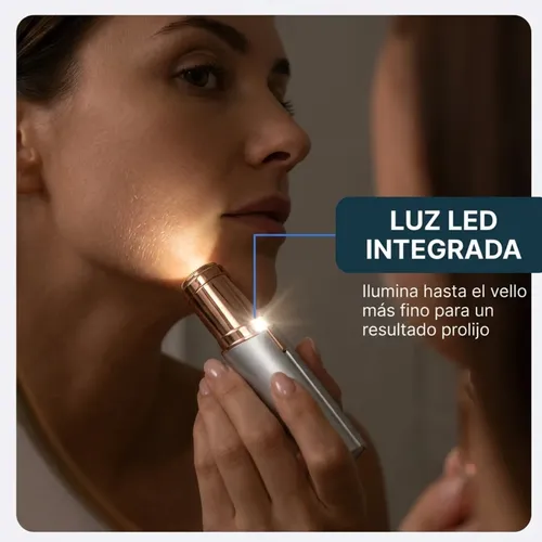 Depiladora Facial Eléctrica Corporal Usb Recargable