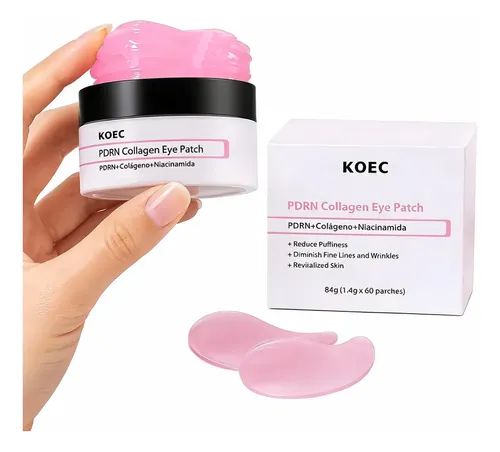 Koec Parches Para Ojeras Pdrn Colágeno 60 Piezas