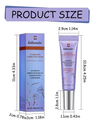 For Crema Pigmento Verde Correctora Roja Spf25 2026