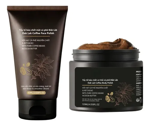 – Exfoliante Facial Y Corporal De Café For Hombres Y