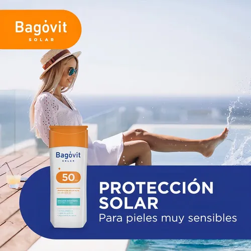 Protector Solar Bagóvit Family Care FPS 50 para Todo Tipo de Piel