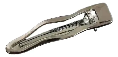 (t2) Horquilla Para El Pelo Con Forma De Línea Metálica Eleg