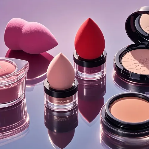 Juego De Esponjas De Maquillaje Profesional, 7 Unidades, Al