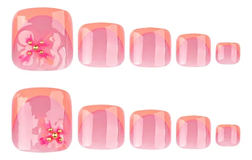 Xw. Aflorish- Pegatinas For Uñas De Los Pies Removibles