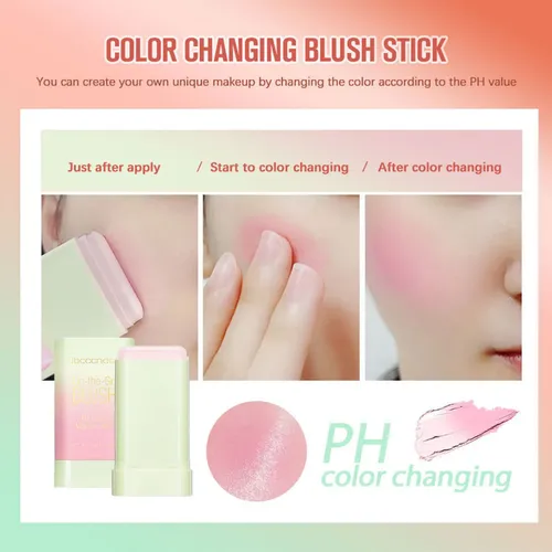 Kit 3 Rubor: Shy Pink,hot Red,coral Orange Fácil Aplicación