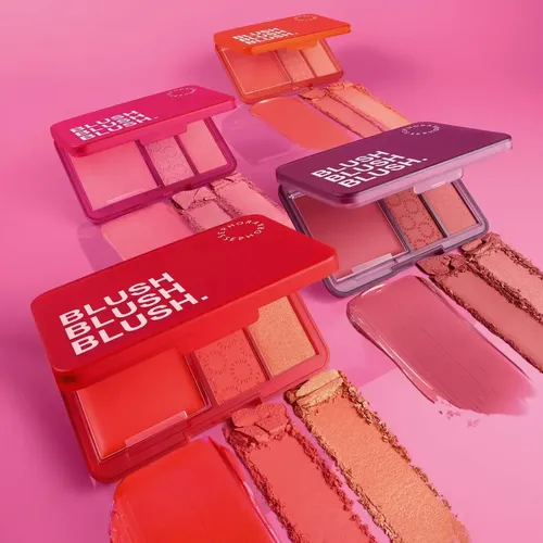 Rubor en Paleta Sephora Collection Cream y Powder Candy Lover, para Todo Tipo de Piel
