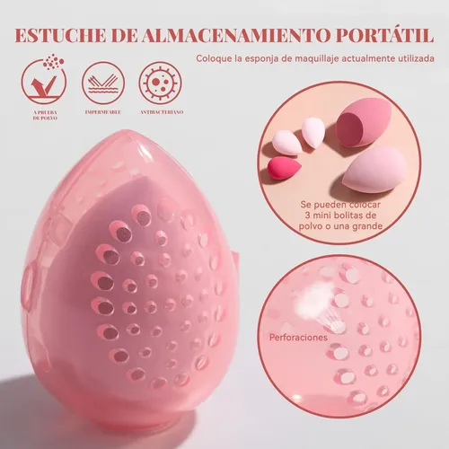 Kit De Brochas De Maquillaje Profesionales De 25 Piezas, Con