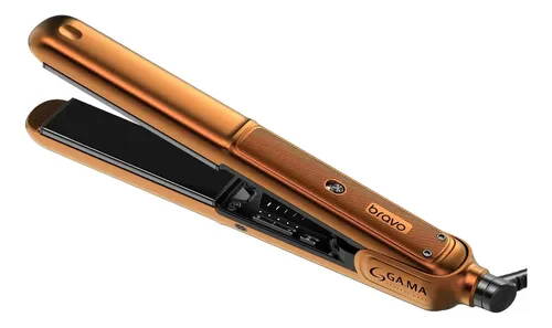 Gama Planchita De Pelo Bravo Led Ptc Naranja 250°c – 9c Naranja