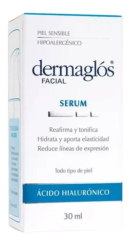 Dermaglós Facial Sérum Ácido Hialurónico Hidratante Antiedad