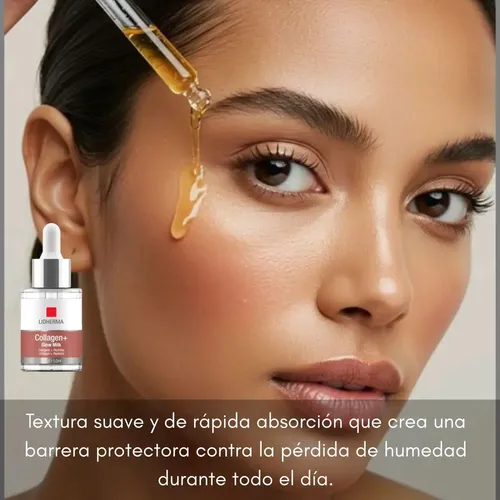 Skincare Lidherma Collagen+ Glow Milk Con Colágeno Vegetal Todo Tipo De Piel