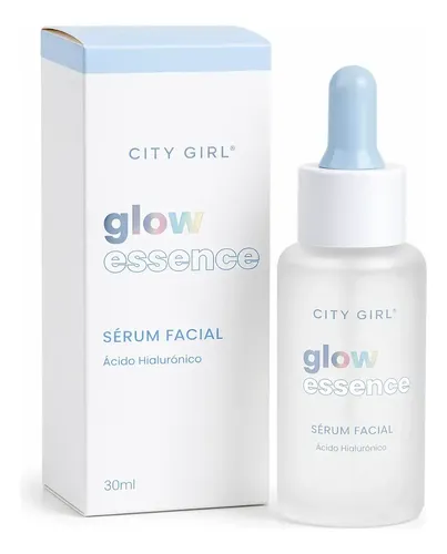 Serum Facial Glow Essence Ácido Hialurónico City Girl 30ml