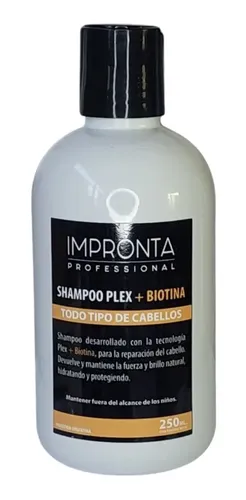Shampoo Plex + Biotina Reparción Impronta X 250ml