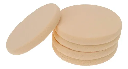 25 Piezas De Maquillaje Redondo Y Suave Para Mujeres, Para M
