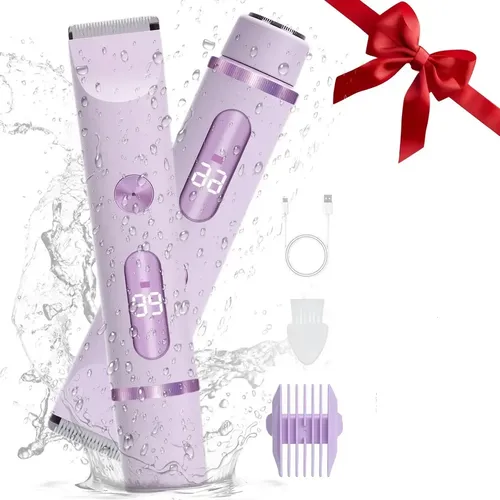 For Afeitadora Portátil 2 En 1 Para Mujer, Depilación Suave