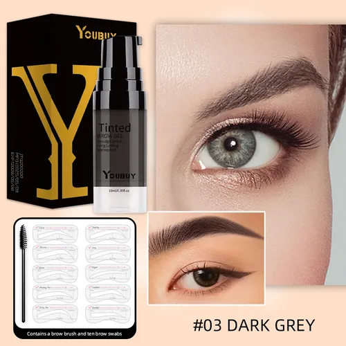 Gel Para Cejas Con Color Resistente Al Agua