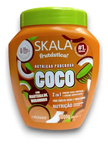 Skala Frutastica Crema Mascara Para Peinar Coco x 1 kg