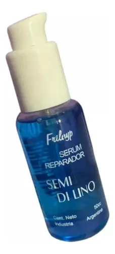 Serum Reparador De Puntas Frilayp Semi Di Lino 50cc