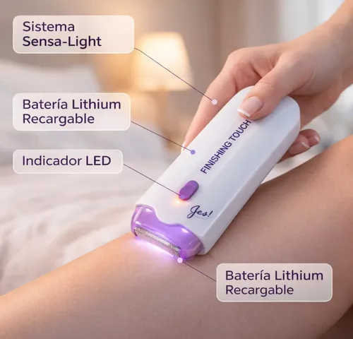 Depiladora Portátil Recargable Lithium Ion Facial Corporal
