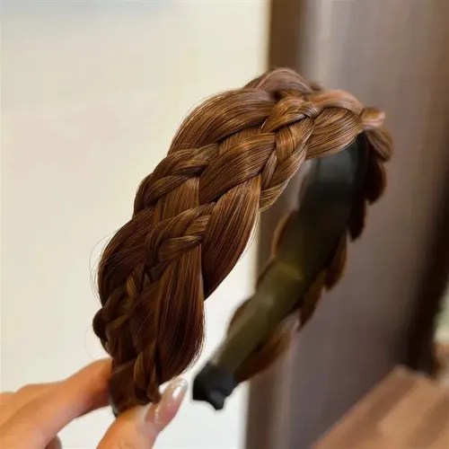 Diadema Trenzada Alta Calidad Para Mujer, Accesorios