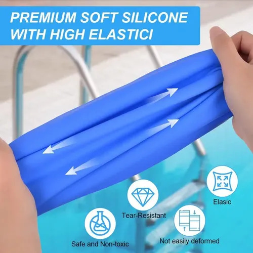 Gp. Touca De Cabelo Longo Xl Para Nadar Na Piscina. *
