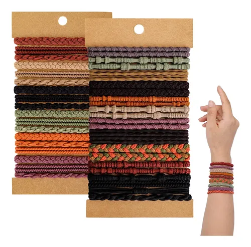 Coleteros Bohemios Para El Cabello 48 Piezas, Accesorios