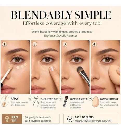 Corrector De Ojeras De Alta Cobertura Ivory Mytend