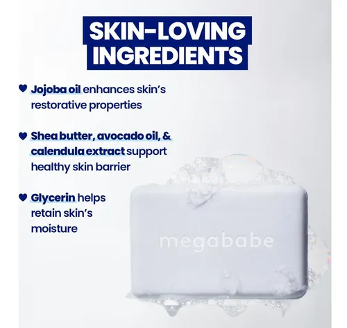 Barra De Limpieza Íntima Megababe Bidet 127g
