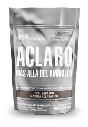 Polvo Decolorante Issue Professional Antiamarillo con Keratina de 700 g