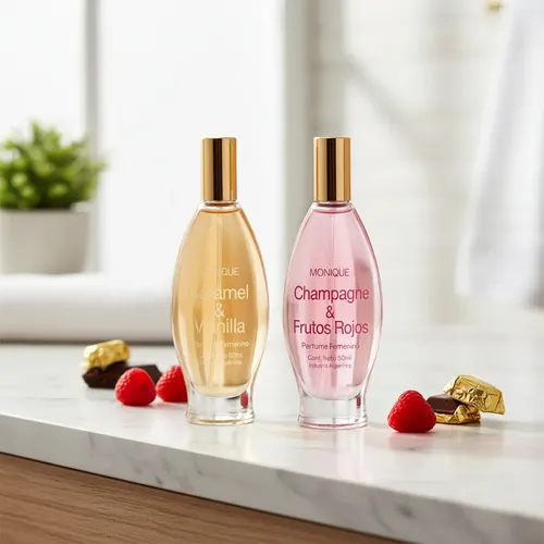 Perfumes Femeninos X3 Chocolate+ Champagne+ Caramelo Monique