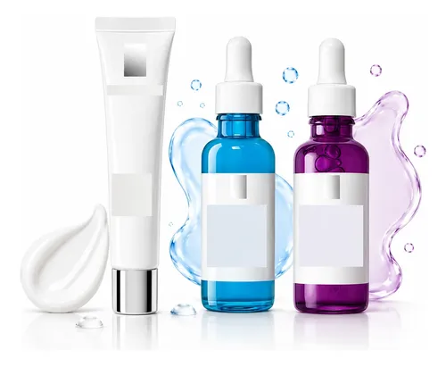 Kit Skincare Facial Sérum B3 Hidratante Crema Ojos 3 Piezas
