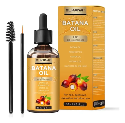 Aceite Batana Elikana 7 En 1 Para Cabello Y Piel 60 Ml