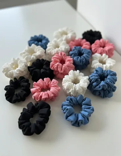 Scrunchies Surtidas-pack X 30 Scrunchies- Coleteros