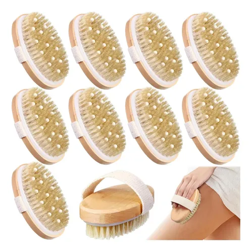 Cepillos Gejoy 10 Uds Para Cuerpo En Seco Con Masaje