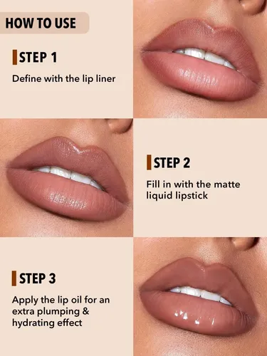 Sheglam Soft 90’s Glam 3 En 1 Lip Liner Extracto