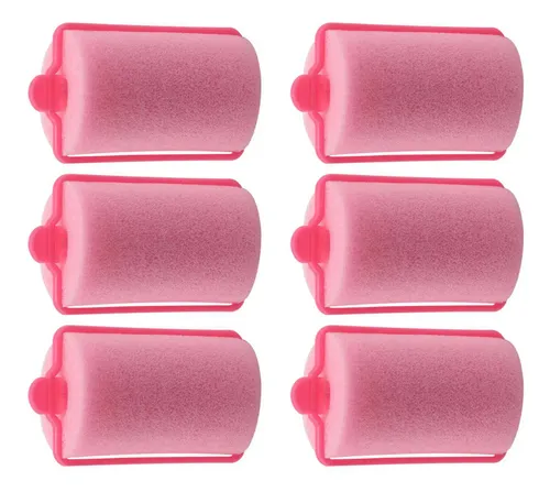 Rulos De Esponja De Espuma Suave Para Peinar Cabello Oscuro,