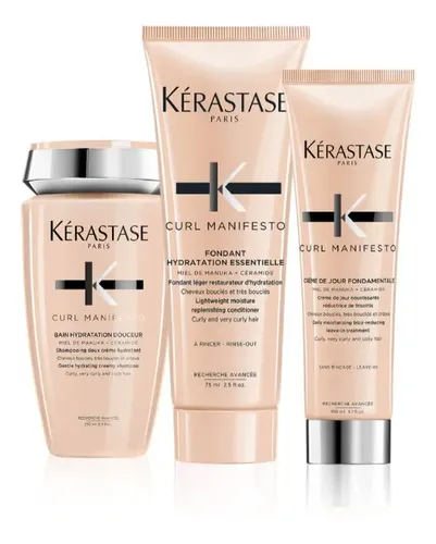 Kerastase Kit Curl Manifesto Shampoo Acondicionador Crema