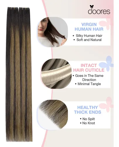 Cinta Invisi Doores Para Extensiones De Cabello Humano