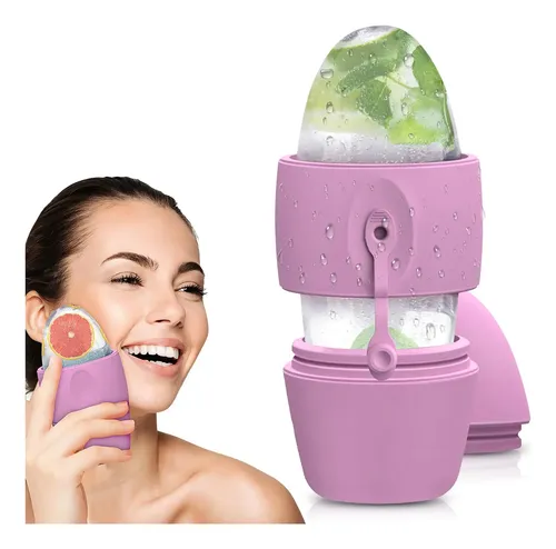 Rodillo De Hielo For Rostro, Masajeador Facial De Hielo &ac