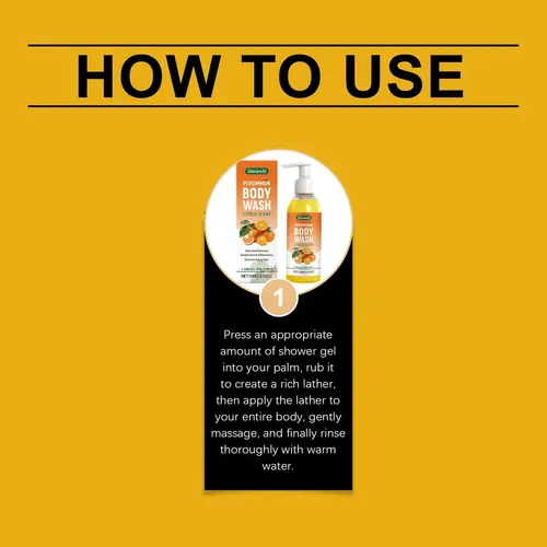 Gel Ducha Caqui Elimina Olor Corporal Hidratante