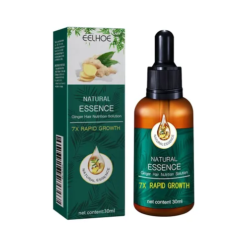 Aceite Esencial De Jengibre Para El Cuidado Del Cabello: Par