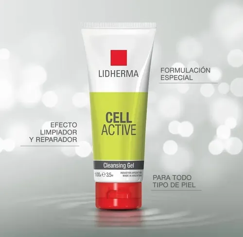 Cellactive Cleansing Gel Lidherma 100gr. Gel De Limpieza.
